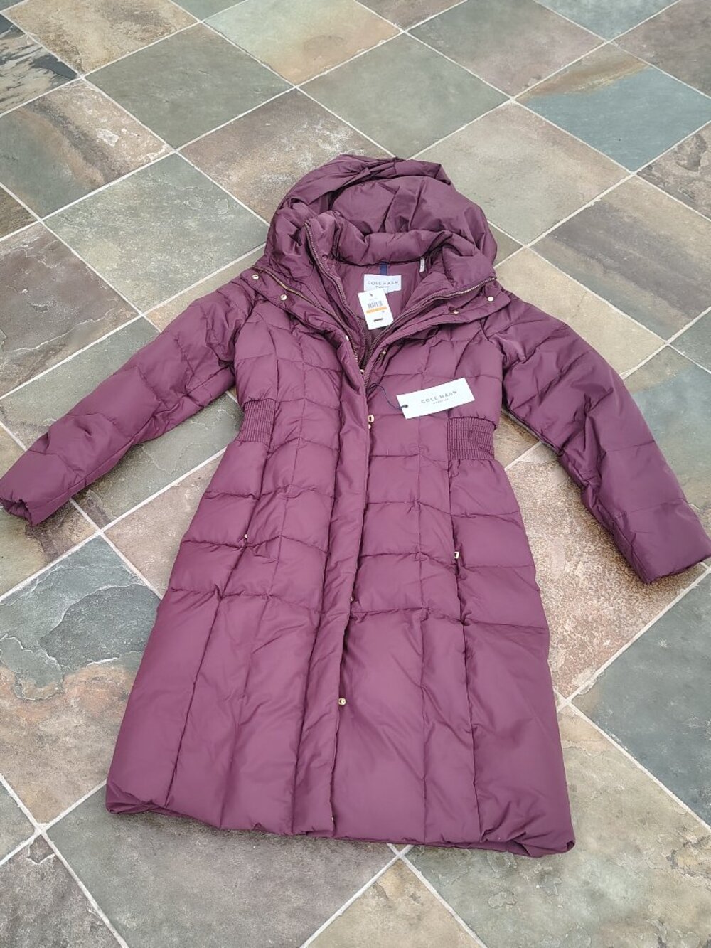 New Cole Haan Down Coat Jacket Puffer